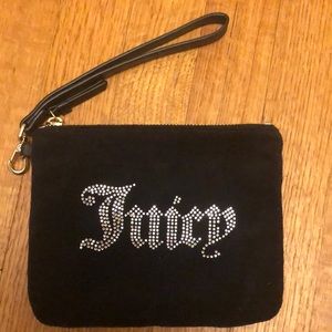 Juicy Couture velour wristlet y2k